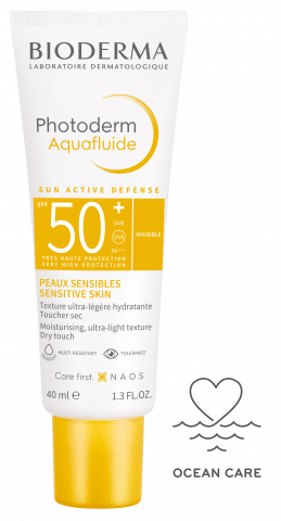 Bioderma Photoderm MAX Aquafluid SPF50+ Suncare for Face (Sensitive Skin) 