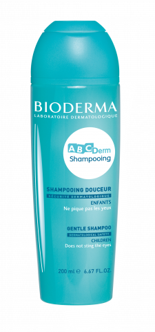 BIODERMA product photo, ABCDerm Shampooing 200ml baby skin care, shampoo