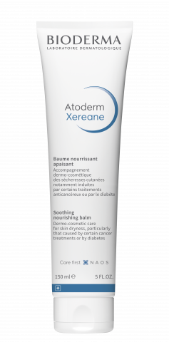 BIODERMA product photo, Atoderm Xereane T150ml, soothing nourishing balm for dried skin by treatments or pathologies