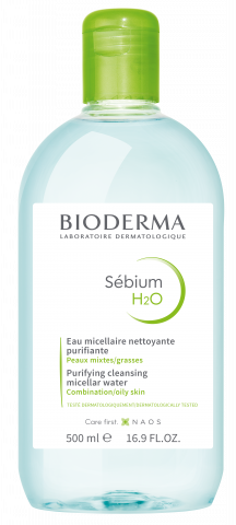 BIODERMA Acne cleanser and micellar water for oily skin
